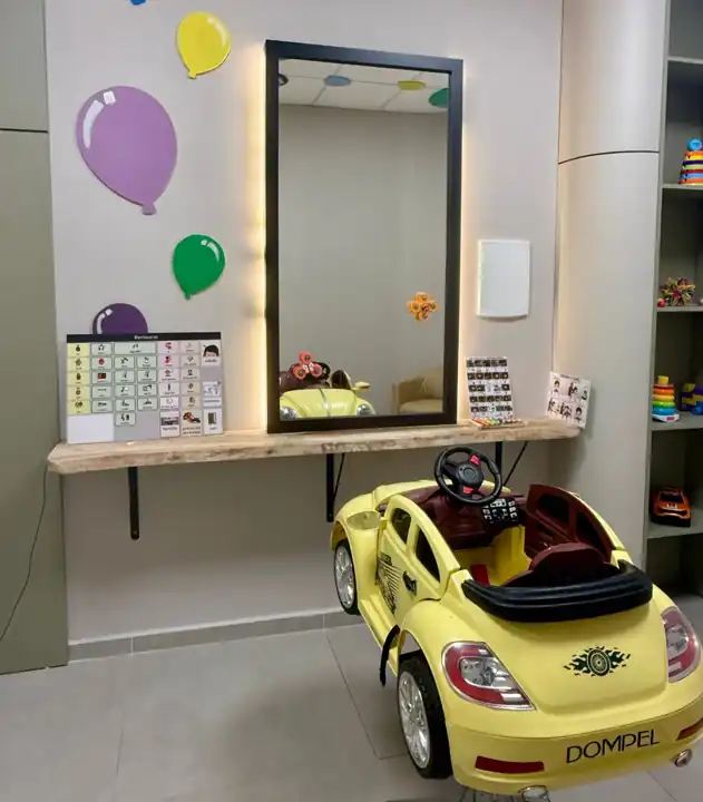 Sala sensorial exclusiva para atendimento TEA
